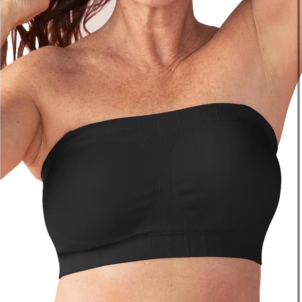 NWOT Shapermint Black Wireless Seamless Bralette with Detachable Straps - Picture 10 of 10